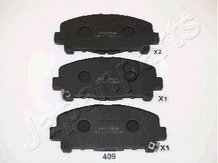 PA-409AF JAPANPARTS JAPANPARTS HONDA гальмівні колодки передн.Accord 08-