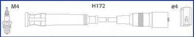 134763 HITACHI HITACHI BMW Комплект высоковольтных проводов E36 1.6 93-