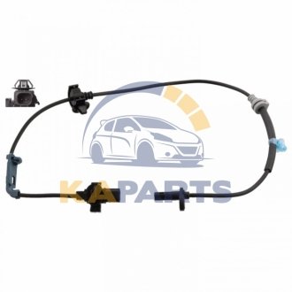 106344 FEBI BILSTEIN FEBI датчик ABS передн. прав. HONDA CR-V 07-