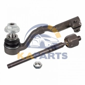 Тяга рулевая из наконечником і гайкою 176726