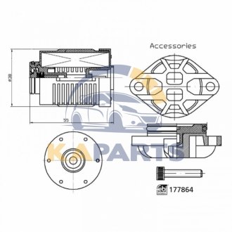177864 FEBI BILSTEIN Фильтр гидравлический