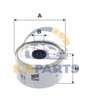 WF8447 WIX FILTERS Фільтр паливний