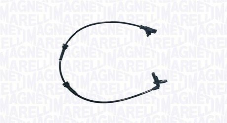 172100176010 MAGNETI MARELLI MAGNETI MARELLI NISSAN датчик ABS задн.лів.Note, Micra 02-