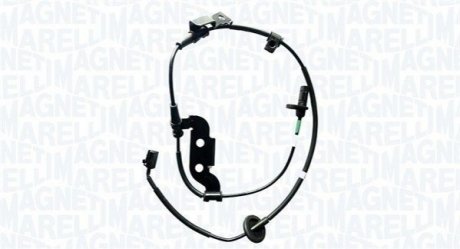 172100184010 MAGNETI MARELLI MAGNETI MARELLI датчик ABS задн. лів. HYUNDAI i30 -16