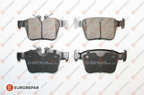 1675992480 Eurorepar EUROREPAR LANDROVER К-т задніх гальм. колодок Discovery Sport 2,0-2,2 14-, Range Rover Evoque 2,0-2,2 11-