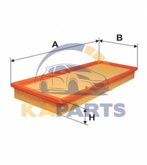 WA9421 WIX FILTERS Фильтр повітряний