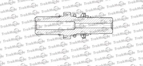 35-0006 Trakmotive TRAKMOTIVE VW Напіввісь передн. прав. MULTIVAN T5 2.0 TDI 09-15, TRANSPORTER T5 2.0 TDI 10-15