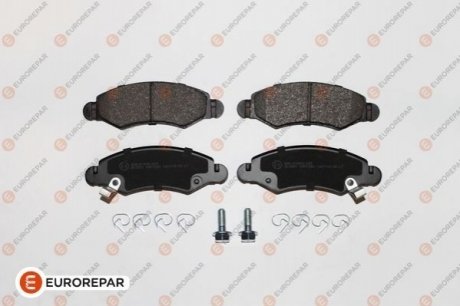 1617262780 Eurorepar EUROREPAR SUZUKI гальмівні колодки передн. Ignis 03-, Wagon R+ 00-, OPEL Agila 00-