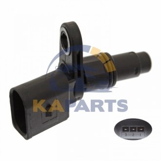 44360 FEBI BILSTEIN FEBI VW Датчик положения распредвала T5 2.5TDI, Touareg