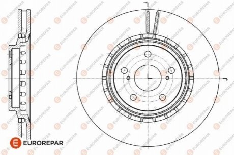 1642781780 Eurorepar EUROREPAR ДИСК ГАЛЬМ?ВНИЙ ПЕРЕДН?Й