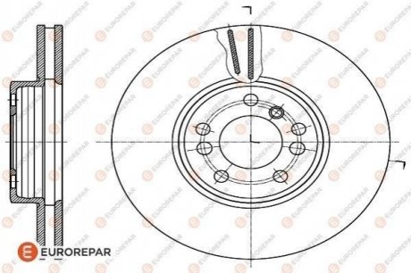 1622814880 Eurorepar EUROREPAR ДИСК ГАЛЬМ?ВНИЙ