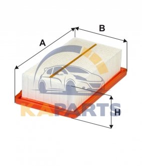 WA9855 WIX FILTERS Фильтр повітряний