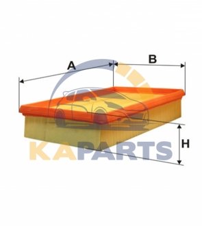 WA6771 WIX FILTERS Фильтр повітряний