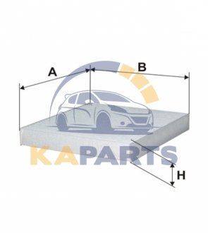 WP2006 WIX FILTERS Фильтр салону