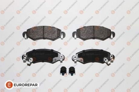 1617262680 Eurorepar EUROREPAR SUZUKI Гальмівні колодки пер. Ignis 03-, Wagon R+ 00-, OPEL Agila 00-