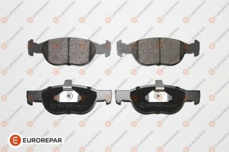 1617260180 Eurorepar EUROREPAR FIAT Тормозные колодки передні PUNTO 1.9D 99-