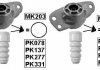 PK137 MONROE MONROE VW захист аморт.задн.к-кт Audi A4,Q3,Skoda Octavia,SuperB,Passat,Touran (фото 2)