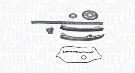 341500001010 MAGNETI MARELLI MAGNETI MARELLI TOYOTA К-т ланцюга ГРМ (ланцюг+2 зірочки+2 направляючі+натягувач+прокладки+сальник)Avensis 2.0-2.2D, RAV-4