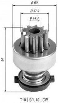 940113020403 MAGNETI MARELLI MAGNETI MARELLI бендикс MAN 4,6/6,9 88-