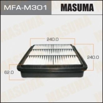 MFAM301 MASUMA Фильтр воздушный MITSUBISHI /L200/ V2500 05- (MFAM301) MASUMA