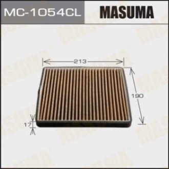 MC1054CL MASUMA Фильтр салона AC-931 угольный (MC1054CL) MASUMA