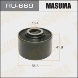 RU669 MASUMA Сайлентблок MURANO/ Z51 задний (RU669) MASUMA