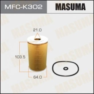 MFCK302 MASUMA Фильтр масляный OE0073 (MFCK302) MASUMA