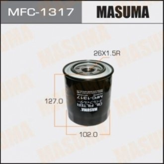 MFC1317 MASUMA Фильтр масляный C-306 (MFC1317) MASUMA