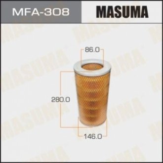 MFA308 MASUMA Фильтр воздушный A-185 (MFA308) MASUMA