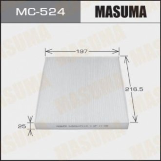 MC524 MASUMA Фильтр салона AC-401E (MC524) MASUMA