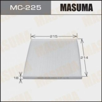 MC225 MASUMA Фильтр салона AC-102E (MC225) MASUMA