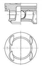 41007600 KOLBENSCHMIDT Поршень двигуна OPEL 73,40