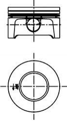 40309610 KOLBENSCHMIDT PISTON PEUGEOT 85,50