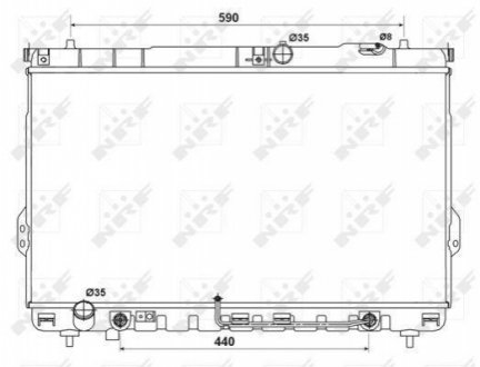 53161 NRF Радиатор