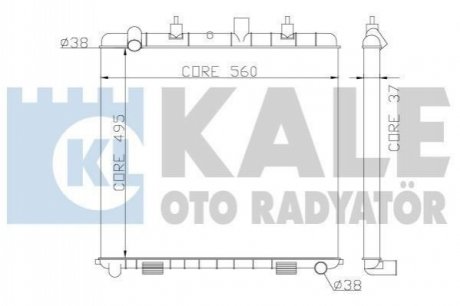 359300 KALE OTO RADYATOR KALE LANDROVER Радиатор охлаждения Range Rover II 3.9/4.6 98-