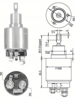 940113050270 MAGNETI MARELLI MAGNETI MARELLI втягувальне реле стартера AUDI 2,0-4,2: 80/100/A4/6/8 VW Passat 1,6/1,8 [940113050270]