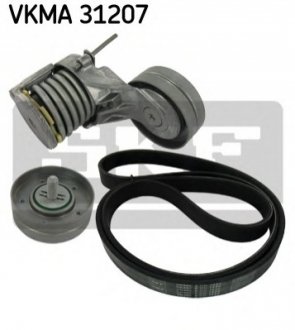 VKMA 31207 SKF SKF VW К-т ГРМ ( ремень + 2 ролика) Golf, Bora 1.4/1.6 99-