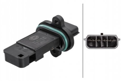 HELLA OPEL витратомір воздуха Astra J/K 1.4-1.6 09- 8ET 358 095-431