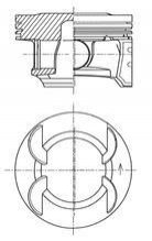 41492620 KOLBENSCHMIDT Поршень CHEVROLET / CHEVROLET OPEL 79,50 +0,50