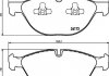 8DB 355 012-661 HELLA HELLA Тормозные кол. пер BMW X5/X6 E70/E71(дп) (фото 2)