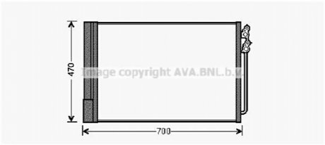 BWA5370D AVA COOLING Радіатор кодиціонера