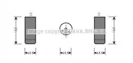 BWD063 AVA COOLING Осушитель кондиционера (BWD063) AVA