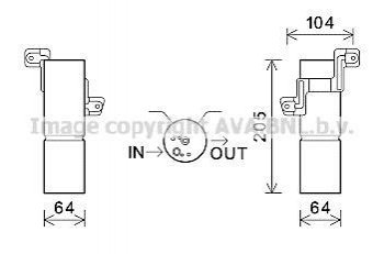 MSD597 AVA COOLING Осушитель кондиционера (MSD597) AVA