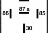 4RD 933 332-061 HELLA HELLA Реле 24 В, 20А, 5 -пол., від -40 °C, до 125 °C (фото 3)