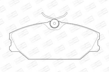 573008CH CHAMPION CHAMPION RENAULT гальмівні колодки передн.Laguna,Megane,Scenic