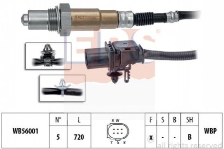 1.998.441 EPS EPS SUZUKI Лямбда-зонд SPLASH 1.0 08-, OPEL AGILA 1.0 08-, NISSAN PIXO 1.0 09-