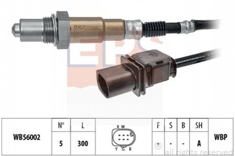 1.998.463 EPS EPS CITROEN Лямбда зонд BERLINGO 1.6 09-, PEUGEOT 207 1.4/1.6 07-, MINI 09-