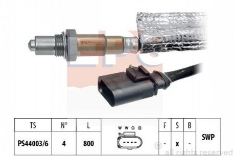 1.998.499 EPS EPS VW Лямбда-зонд GOLF 2.0 17-, TIGUAN 2.0 18-