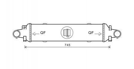 Охолоджувач наддувального воздуха MSA4593