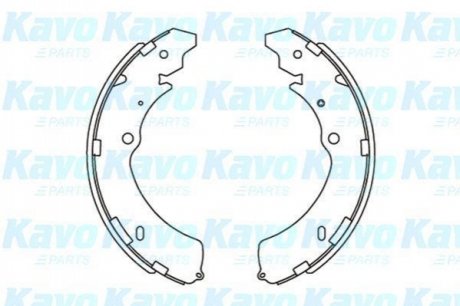 KAVO PARTS ISUZU Щеки тормозные задн. D-MAX I (TFR, TFS) 2.5 DiTD 06-12, D-MAX I 3.0 D 07-12 KBS-3906